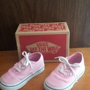 Off the Wall Vans tennis shoes girls 6